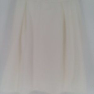 Calvin Klein Full Ivory Skirt Size 6P
